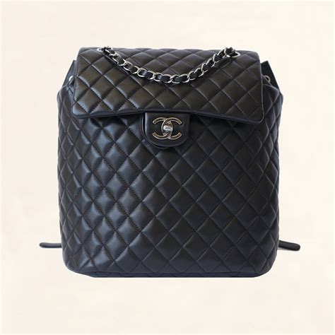 chanel urban spirit backpack measurements